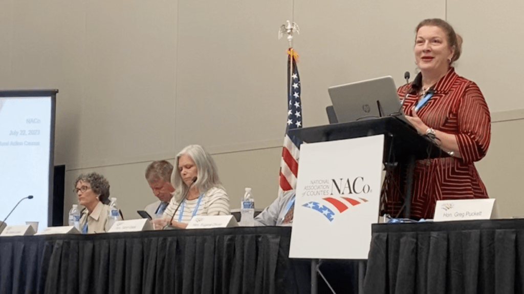 prosperity speaker at NACo Austin TX